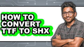 How to Convert Ttf to Shx (updated)