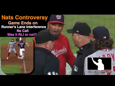 Washington Nationals news & notes: Not that play again! Davey Martinez  heated after Nats' 5-4 loss to Astros - Federal Baseball