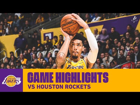 HIGHLIGHTS | Los Angeles Lakers vs. Houston Rockets