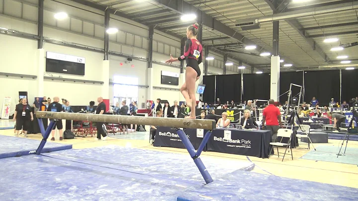 JRE Ella Schell, Olympia | L10 Beam 2022 DEV Natio...