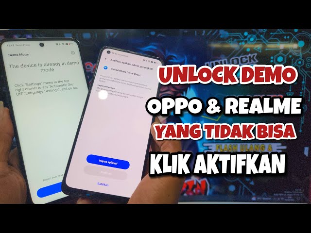 Cara Unlock Demo Oppo & Realme C16 ,Oppp Reno 11F ,C51s,A18,A58,A38,A78,A98 class=