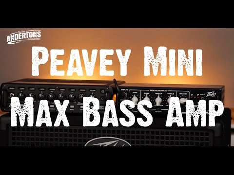 All About The Bass - The New Peavey Mini Max Bass Amp - Part 1