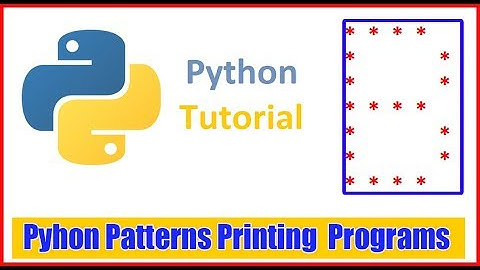 Python Pattern Printing Programs ||  To print alphabet Symbol 