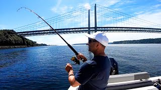 Fishing the Narrows.  Puget Sound Bottom Fishing.