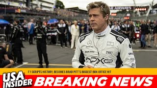 F1 scripts history, becomes Brad Pitt's biggest box office hit