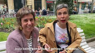 Ikergazte2023 Ainhoa Latatu eta Olatz Arbelaitz