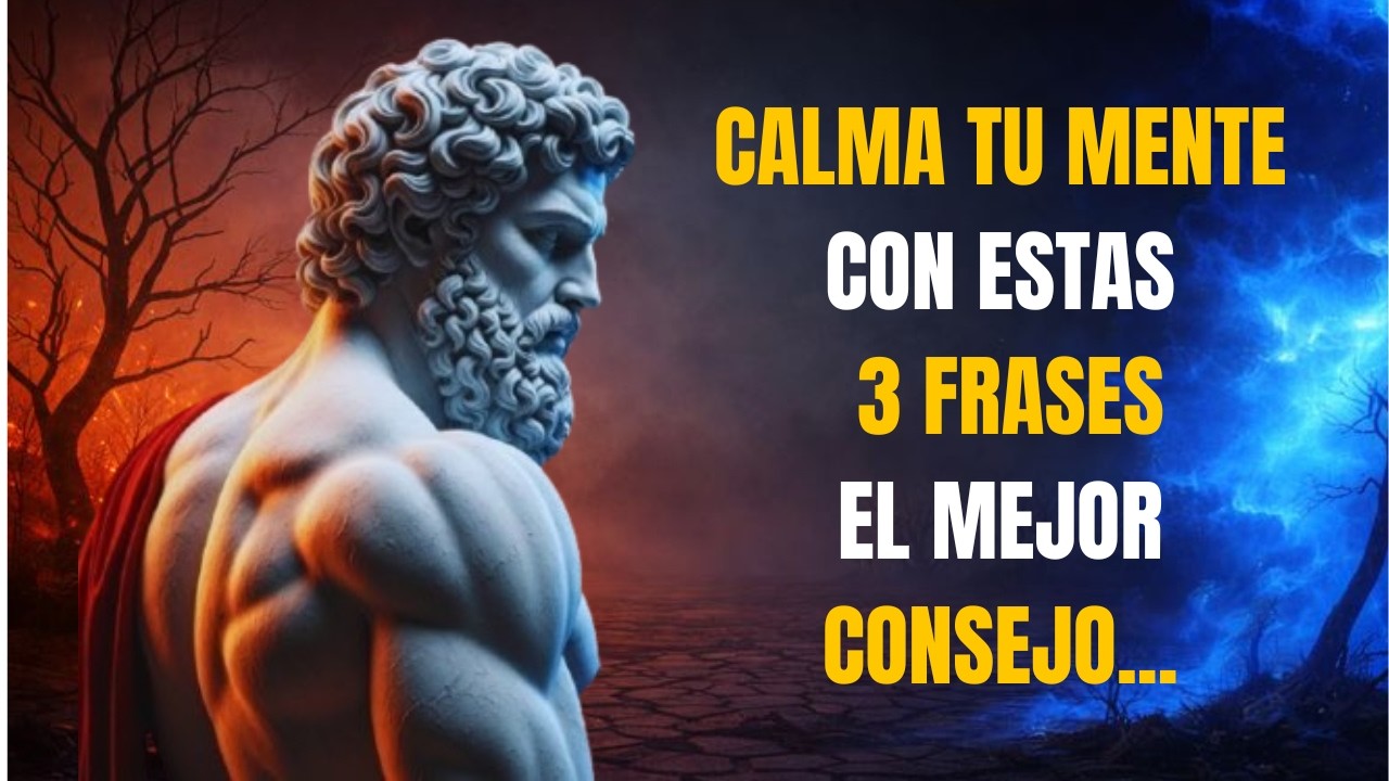 SI TIENES ANSIEDAD ESCUCHA ESTO: 3 FRASES ESTOICAS QUE CAMBIARÁN TU MENTE