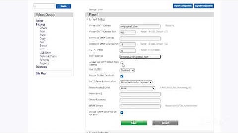 Xerox® C235/B235 MFPs: Scan to Email