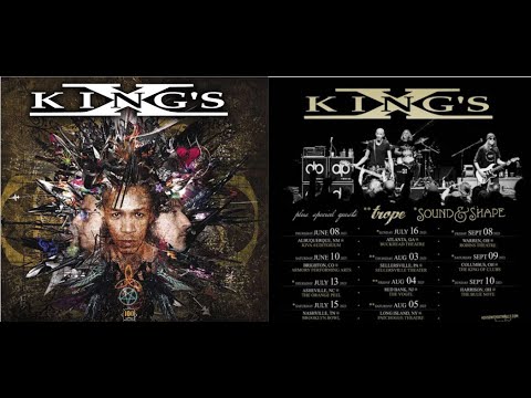 King’s X summer tour dates with Sound & Shape and Trope - venues/dates released!