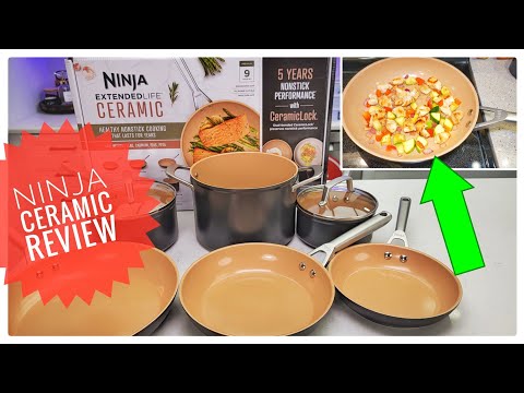 Ninja Extended Life Premium Ceramic 10 1/4-Inch Fry Pan Ceramic Nonstick -  Ninja