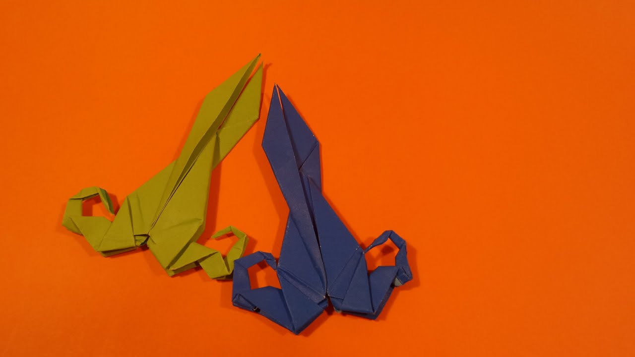 가위 색종이 접기 Origami Confetti Scissors YouTube