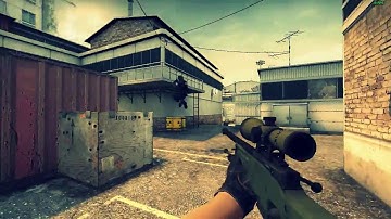 CS:GO AWP Double No-Scope!-Caché #JustJack