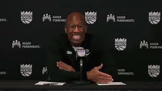 Mike Brown PostGame Interview | Houston Rockets vs Sacramento Kings