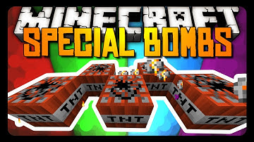 Minecraft | SPECIAL BOMBS! | One Command Block Creation!