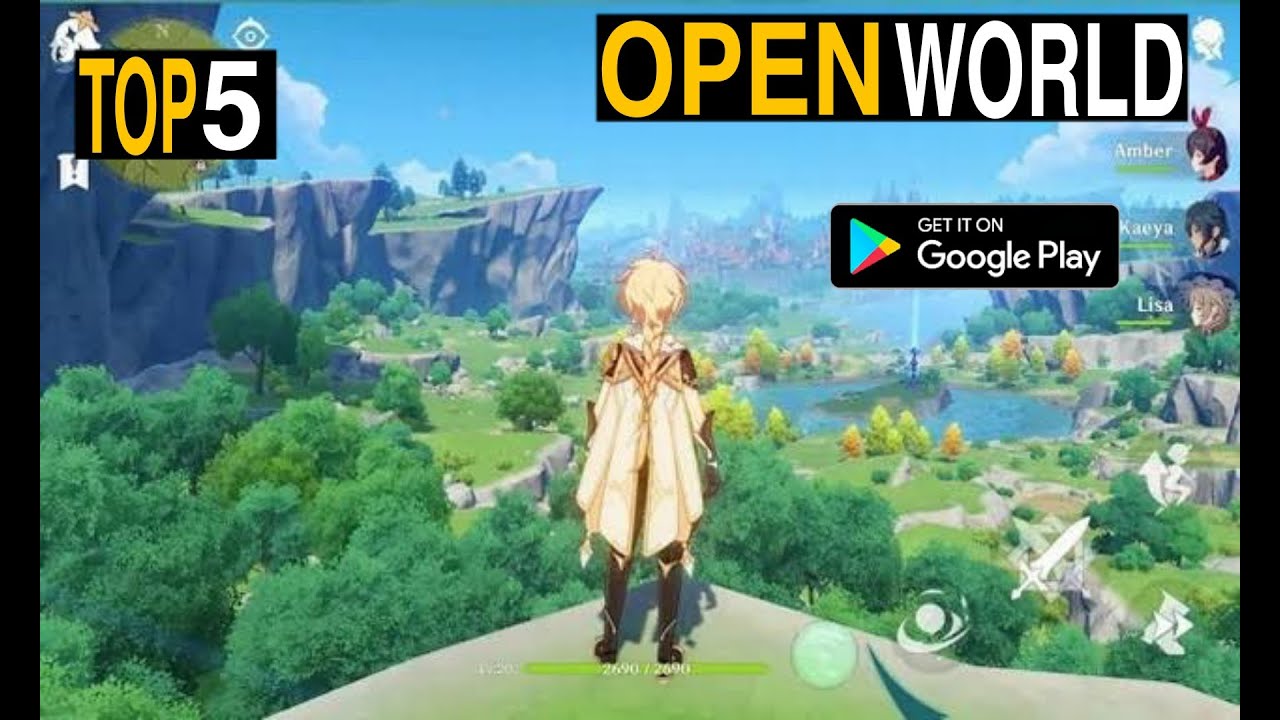 TOP 5 OPEN WORLD GAMES FOR ANDROID 2023 | High Graphics (Online/Offline ...