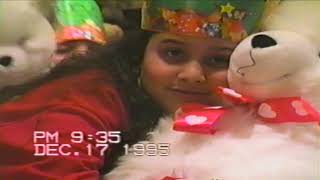 Christmas 1995, Macy visit, Christmas eve and day  New years Eve  new yr day 1996 celebrations