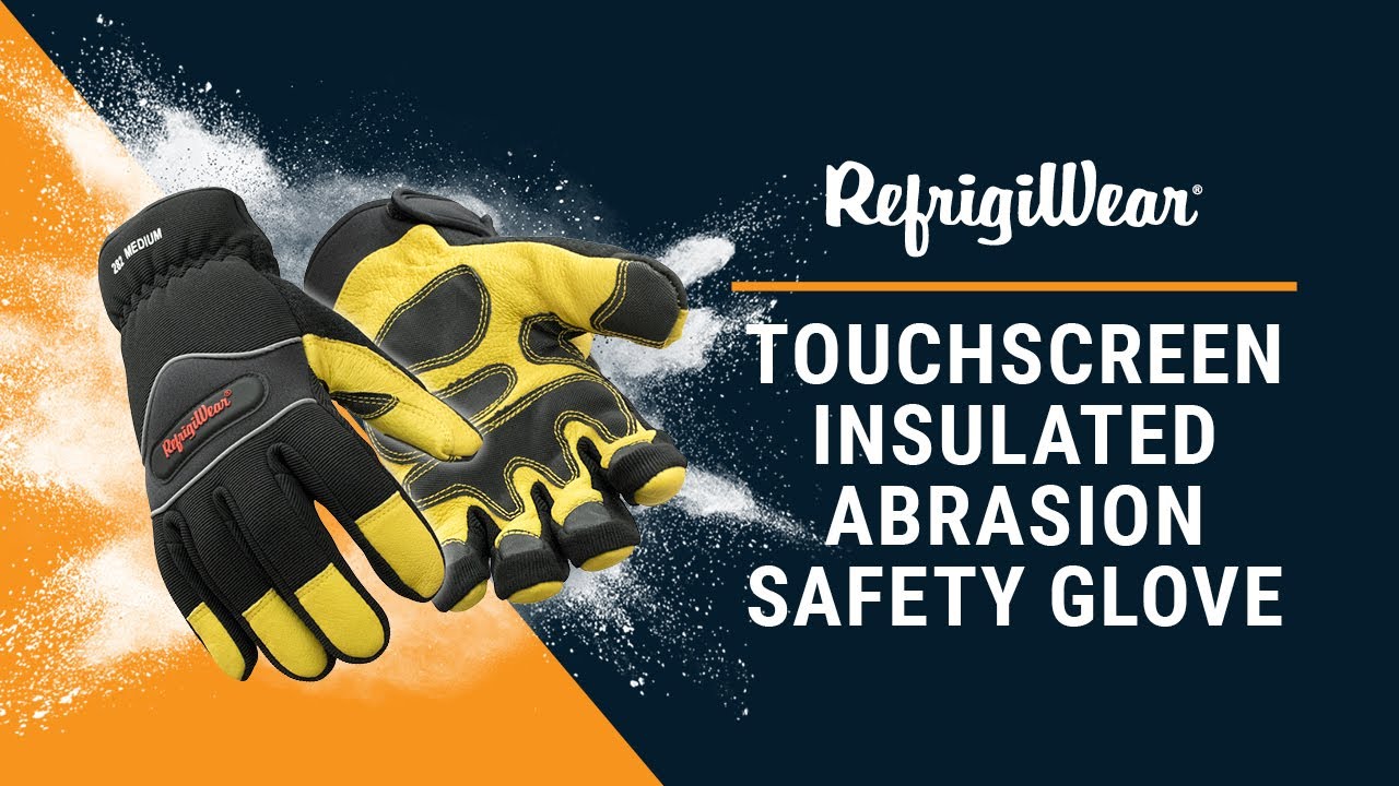 Touchscreen Insulated Abrasion Safety Glove (0282) | Rated for -20