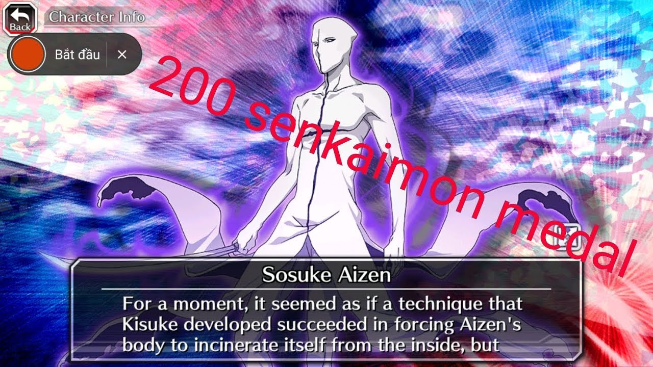 Since y'all liked lieutenant Aizen in senkaimon, here's 4 star