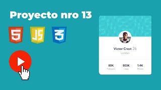 Creando PROYECTO Nro 13 con HTML y CSS #html #css #javascript