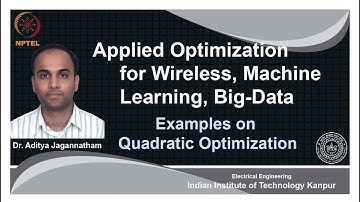 noc18-ee31 lec 72-Examples on Quadratic Optimization