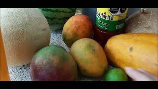 Coktel de frutas  #recetasfaciles #comidadeliciosa #caseras #frescas #frutas