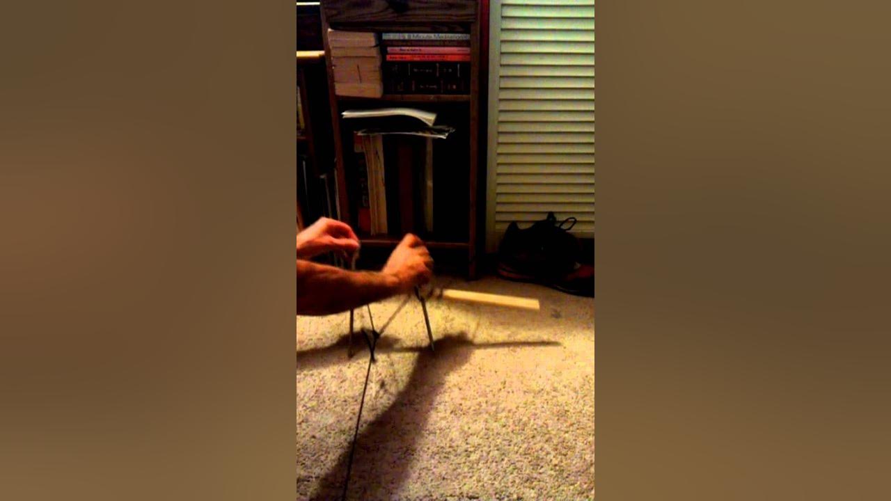 Spanish windlass on doubled line YouTube