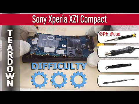 Sony Xperia XZ1 Compact G8441 📱 Teardown Take apart Tutorial