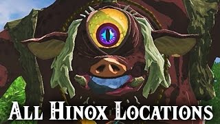 All Hinox Locations - The Legend of Zelda: Breath of the Wild