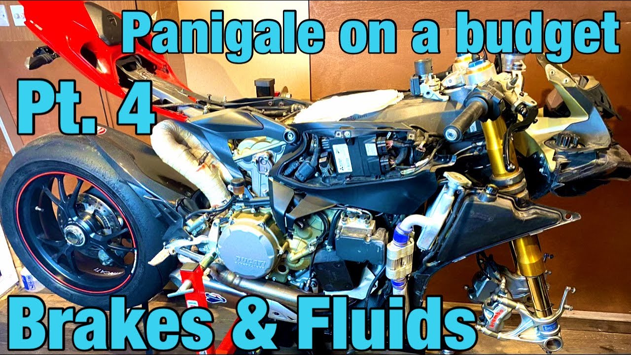 Ducati Panigale on a BUDGET Part 4 Brakes and Fluids YouTube