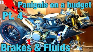 Ducati Panigale on a BUDGET Part 4 - Brakes and Fluids
