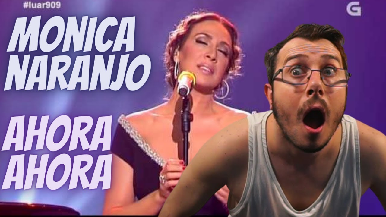 Italiano reacciona a Mónica Naranjo - Ahora, Ahora (Directo en Luar)