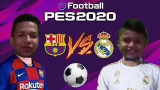 Barcelona vs. Real Madrid con mi hermano en Pes2020 | Balyop