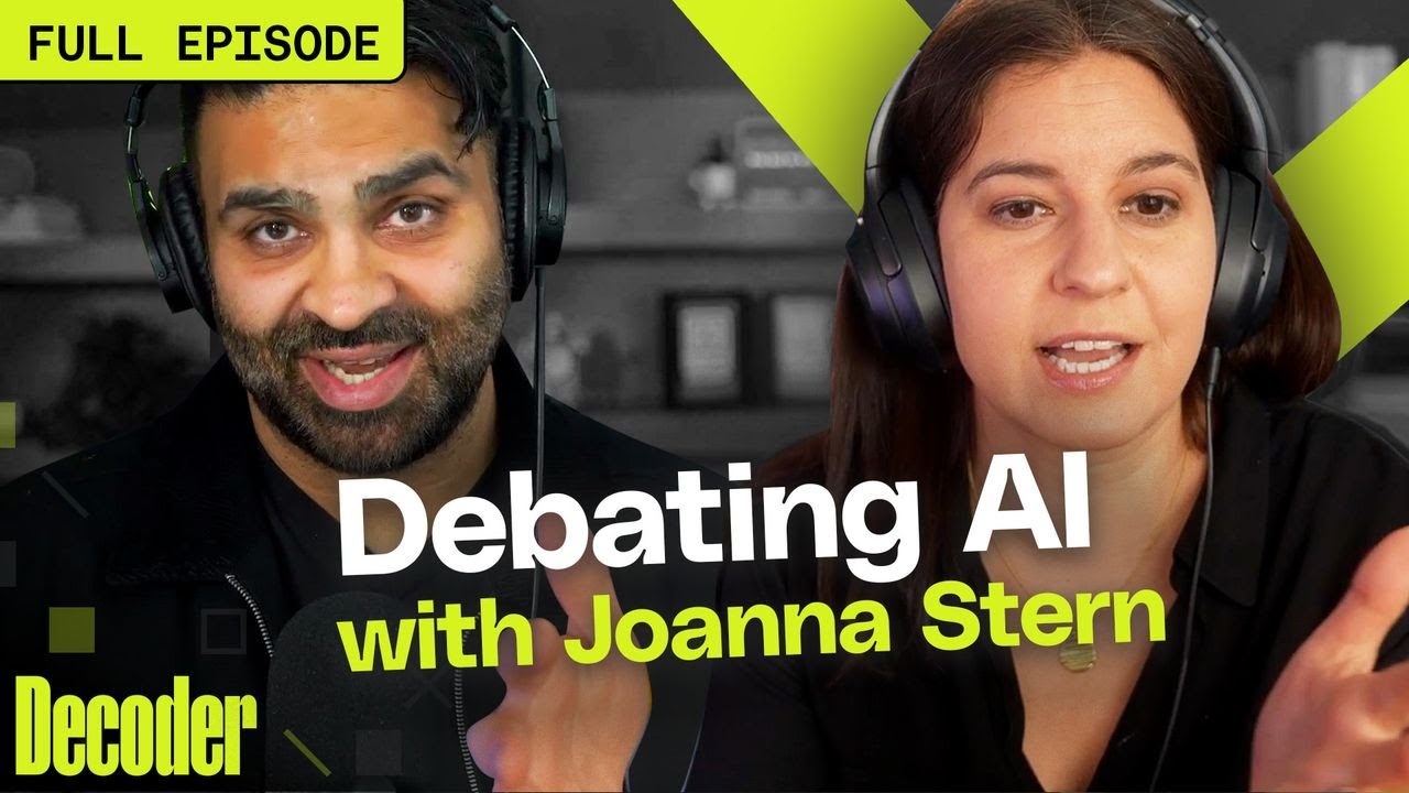 Joanna Stern is not a robot, but she lived with them | Decoder