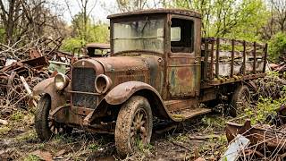 ASMR Car Restoration! Full Restoration of a 1920 REO Speed Wagon from Total Disrepair to Looking New