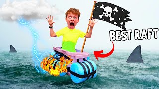 WHO CAN BUILD THE BEST RAFT Challenge w\/Norris Nuts