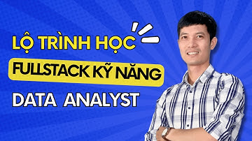 Lộ trình học Data Analyst cho người mới xuất phát từ số 0