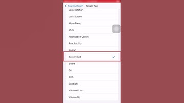 Capture Screenshots in one Click Without Using the Button on iPhone  = #shorts