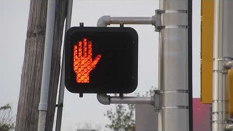 LED Countdown Walk Signal With Voice