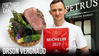 Michelin Star Chef Orson Vergnaud Discusses Pétrus by Gordon Ramsay and Crafts a Signature Lamb Dish