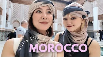 Girl's trip in Marrakech, Morocco 🇲🇦🧕