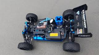 Running HSP Nitro RC Buggy For The First Time (Part 1)