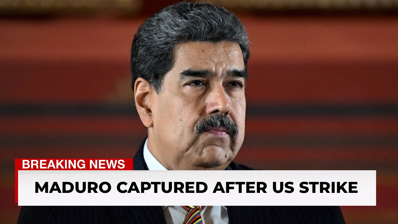 Мадуро захвачен после ночного удара США по Венесуэле.