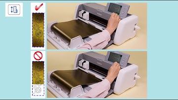 ScanNCut DX Accessory: Cutting Rolled Material with Roll Feeder