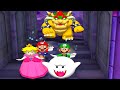 Mario Party Series - Peach Wins by Getting Lucky