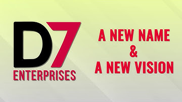 D7 Enterpises Intro Video