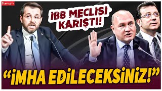 AKP'li üye İmamoğlu'na "İmha edileceksiniz" dedi İBB Meclisi karıştı!