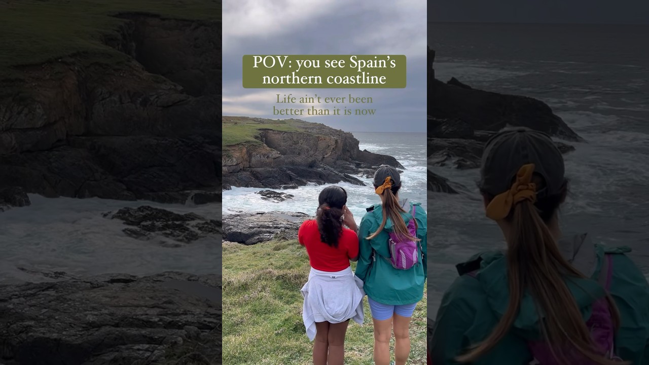 POV: you see Spain’s incredible northern coastline in Galicia 