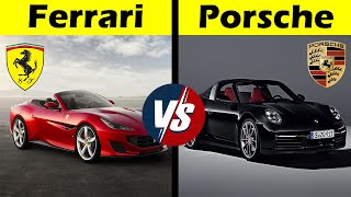 Ferrari VS Porsche Company Comparison in Hindi #shorts #youtubeshorts