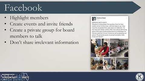 Club Webmaster Training Video