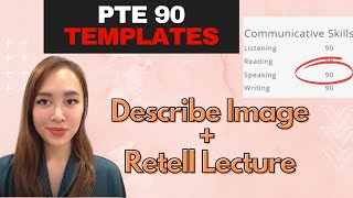 Templates: Describe Image \& Retell Lecture (Scored Test C - PTE 2-hour exam)